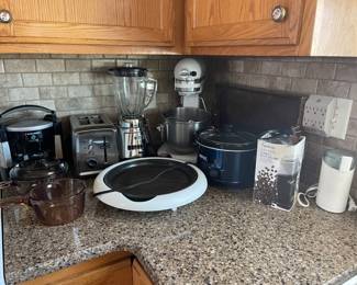 KITCHENAID MIXER, TOASTER AND MORE