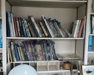 Books and other items for sale during in-person shopping hours on Friday and Saturday. Great collection of vintage children's books