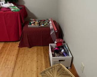 Overview of items for sale during in-person shopping hours on Friday and Saturday