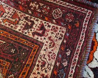 aother view of the back of the rug