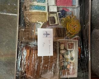 doll house furniture for sale during in-person shopping hours Friday and Saturday only.