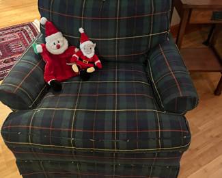 Second of the pair of chairs.