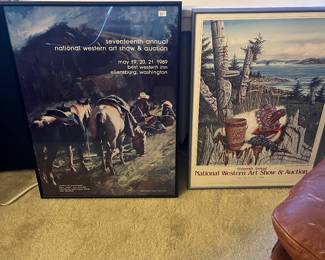 commemorative framed posters for sale during in-person shopping hours Friday and Saturday only.