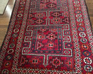 $580. Antique oriental rug 6'4" x 4" Excellent condition for its age.