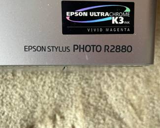 close up of model number