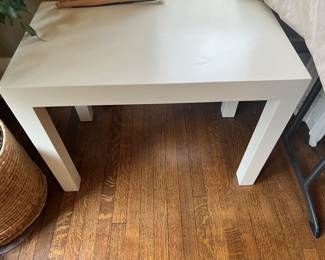 $60. Great all purpose table. 30"w x 17"d x 22"h