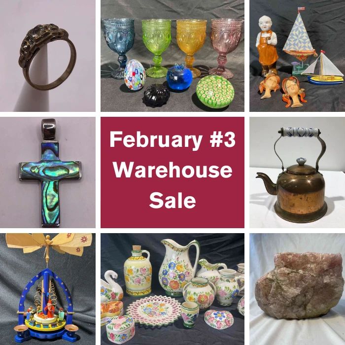 February 3 Warehouse Sale
