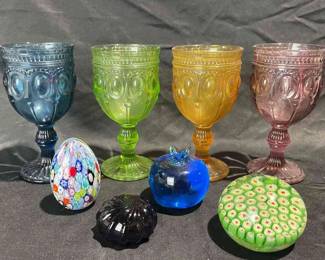 00Goblets and Paperweights