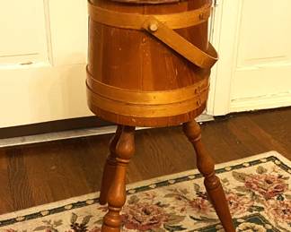 vintage sewing basket