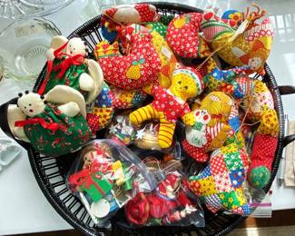 handmade Christmas ornaments