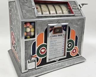 1930's New Deal Trade Stimulator Slot Machine