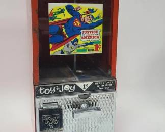 Vintage Toy 'N Joy 1 Cent Gumball Machine