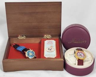 Disney Store Fossil & Pedre LE Aladdin Watches