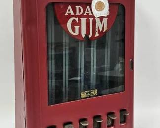 DuGrenier Adams Gum Vending Machine Serial 10664