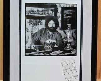 Herb Greene Signed Poster Feat. Jerry Garcia