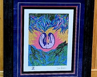 Jimi Hendrix LE Serigraph The Prayer 342/350