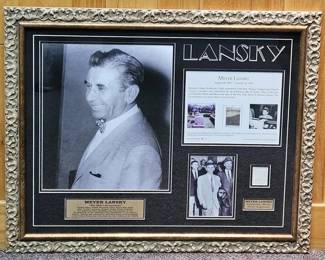 Meyer Lansky Memorabilia Display
