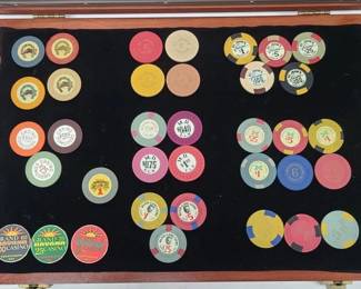 Vintage Casino Chips from Cuba - Pre-Revolution