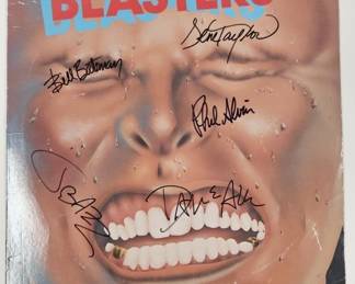 The Blasters Band Autographed LP Dave Phil Alvin