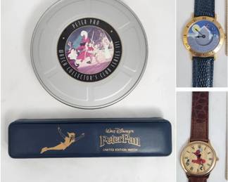 Disney LE Peter Pan Series 3 & Pedre Watch Sets