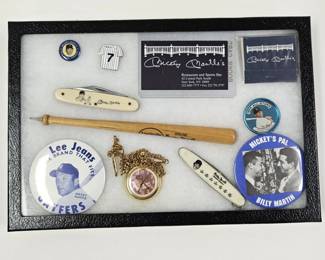 Mickey Mantle Collectibles Lot