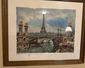 Paris art prints