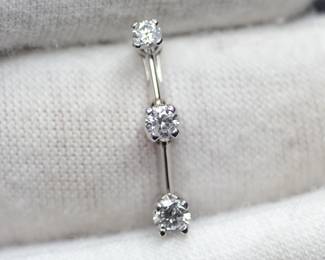DIAMOND 14K GOLD PENDANT