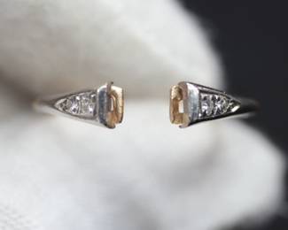 DIAMOND 14K GOLD SETTING