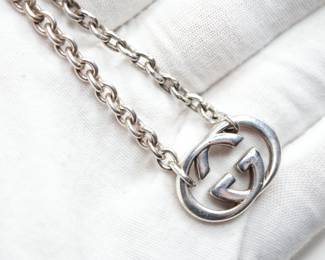 GUCCI STERLING SILVER NECKLACE