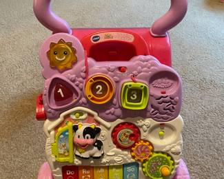 Vtech Pink Sit To Stand Learning Walker