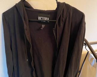 Victoria Sport Black Zip Up Jacket