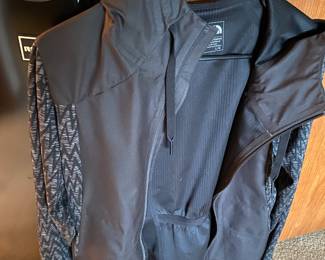 The North Face Black Wind Breaker - Size Large
