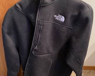 The North Face Black Zip Up Jacket - Size Large
