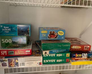 games and puzzles - still unpacking