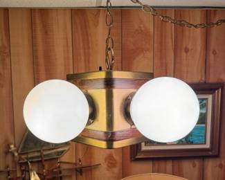 Awesome 4 sided globe light