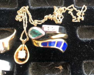 Diamonds emeralds opals platinum and gold