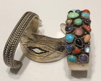 Wow look at these Native American bracelets