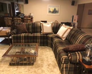 Large sectional coffee table not for sale