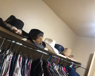 Vintage Western shirts and hats