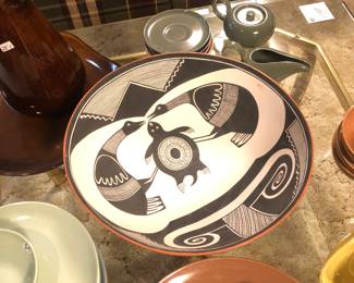 Large Native American bowl