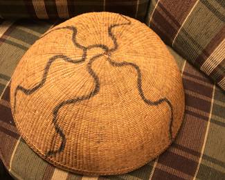 Back of native American basket