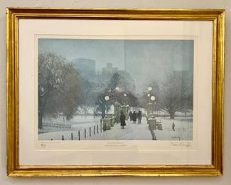 "Winter Snowfall" Lithograph 99/375