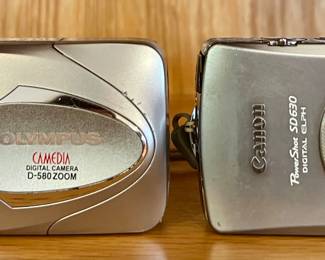 Olympus Camedia & Canon PowerShot Cameras