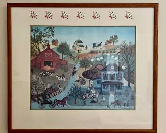 Linda Nelson Stocks Lithograph 632/1450