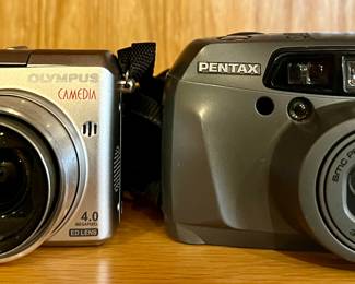 Oympus Camedia & Pentax Cameras