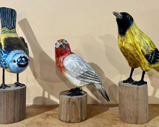 Carved Birds