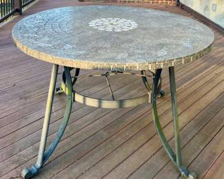 Mosaic Patio Table
