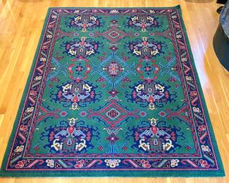 Area Rug (green, blue, red)