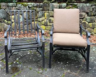 (6) Hampton Bay Armchairs with Cushions