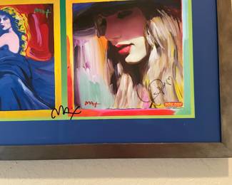 Signed Taylor Swift  Peter Max